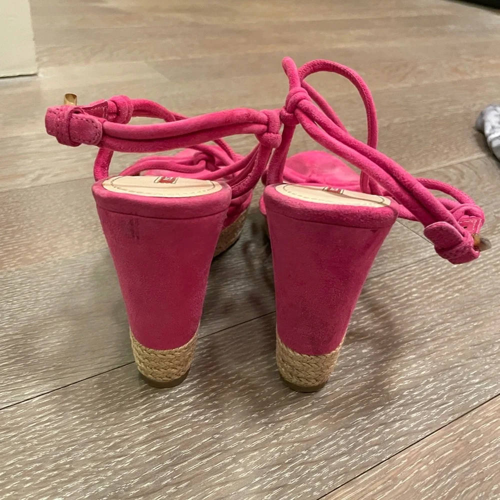 Pink Prada Wedges - Picture 2 of 3